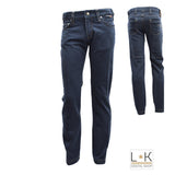 Pantalone Slim Blu in Tinta Unita Bambino Betwoin OXFORD - BETWOIN - LuxuryKids