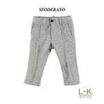 PANTALONE SLIM IN FELPA NEONATO SARABANDA N156-00 - SARABANDA - LuxuryKids