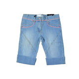 Pinocchietto di Jeans in Cotone Bambina  Denim Sarabanda E477 - SARABANDA - LuxuryKids