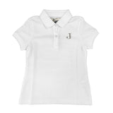 Polo Bambina Bianco Jeckerson 6DMV86 - JECKERSON - LuxuryKids