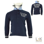 Polo in Caldo Cotone Blu Neonato Fred Mello 12679 - FRED MELLO - LuxuryKids