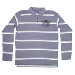 Polo in Caldo Cotone Grigio a Righe Bambino Scorpion Bay JTE2208 - SCORPION BAY - LuxuryKids