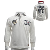 Polo In Caldo Cotone Panna Neonato Fred Mello 12663 - FRED MELLO - LuxuryKids