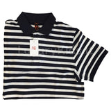 Polo in Cotone a Righe Blu-Bianco Bambino Sun 68 13312 - SUN 68 - LuxuryKids