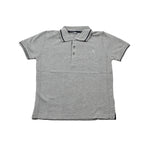 Polo in Cotone Grigio in Tinta Unita Bambino Sarabanda E801 - SARABANDA - LuxuryKids