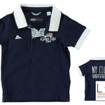 Polo mezza Manica Picchette Blu Neonato Sarabanda U512 - SARABANDA - LuxuryKids