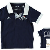 Polo mezza Manica Picchette Blu Neonato Sarabanda U512 - SARABANDA - LuxuryKids