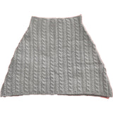 Poncho in Misto Lana Grigio Bambina Sarabanda D522 - SARABANDA - LuxuryKids