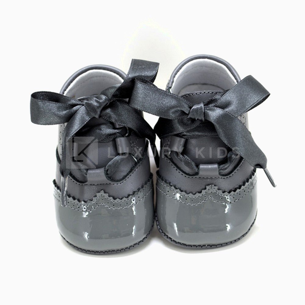 Scarpa da culla Francesina vernice Neonato Panyno A2316 - PANYNO - LuxuryKids