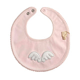 Bavetta in Cotone Con Ali per neonati BABY GI AG2 - BABY GI - LuxuryKids