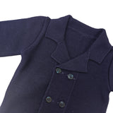 Cardigan Doppio petto in Lana Neonato BUFI B1562G - BUFI - LuxuryKids