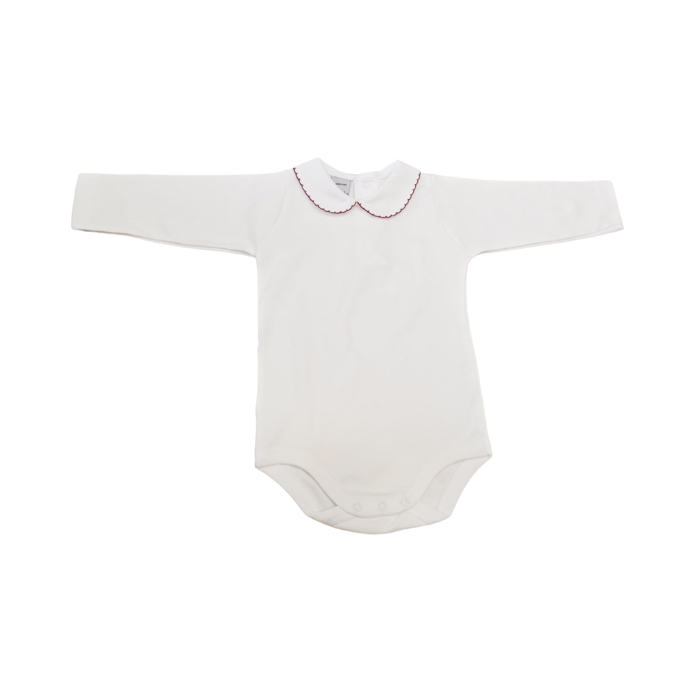 Body in Caldo Cotone con Colletto Tondo Neonati Babidu 1188 - BABIDU - LuxuryKids