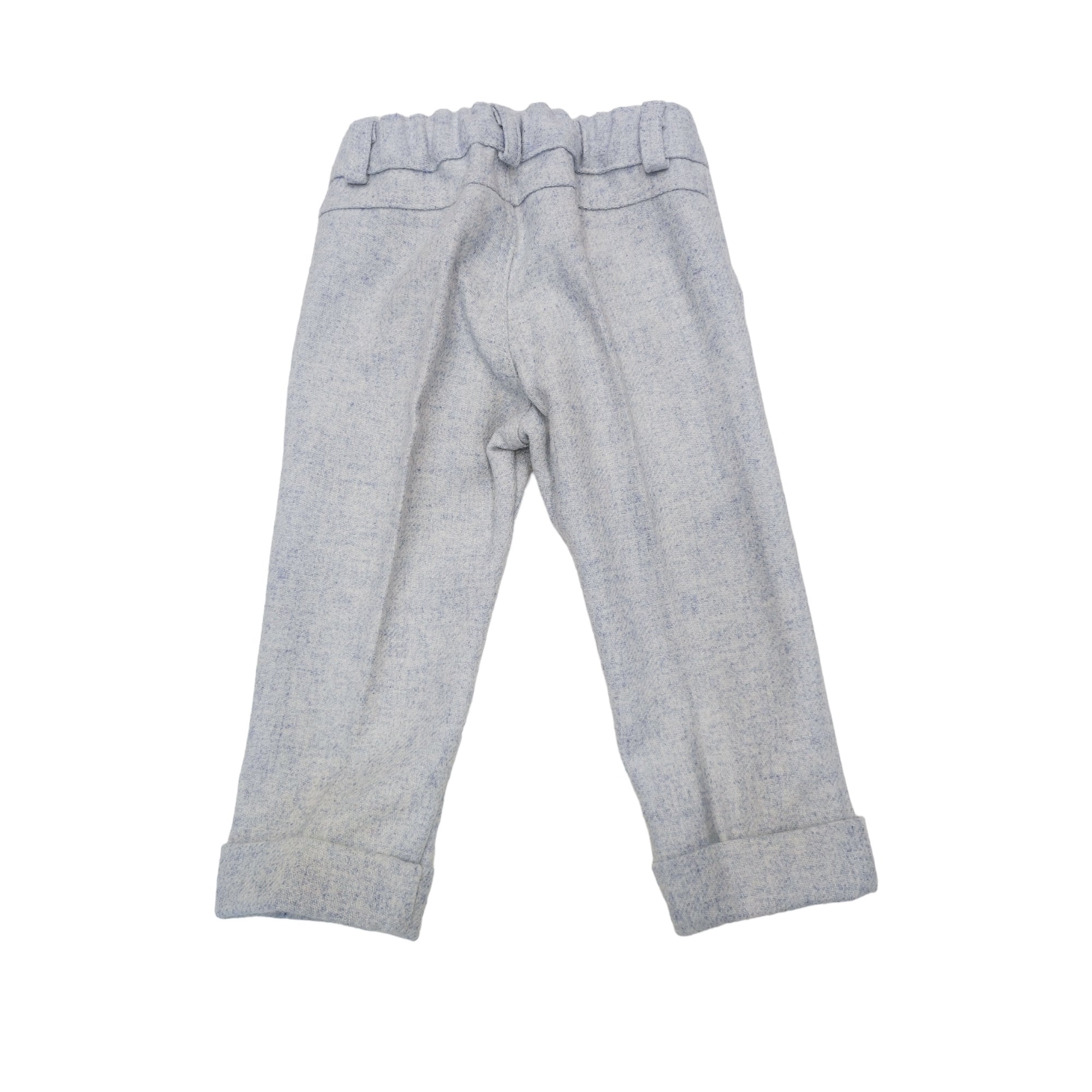 Completo con Giacca Elegante Cerimonia Neonato Bianco BUFI B1485 - BUFI - LuxuryKids