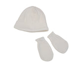 Completo Cappello e Moffole Antigraffio In Cotone Unisex Babidu 9288MO - BABIDU - LuxuryKids