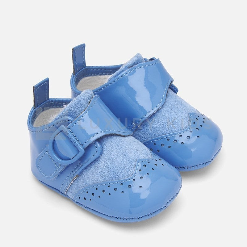 Scarpe Eleganti Con Fibbia Azzurro Neonato Mayoral 9205 - MAYORAL - LuxuryKids
