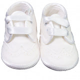 Scarpette Culla Elegante Cerimonia Battesimo Panna Neonato Baby Chic 2404 - Baby Chic - LuxuryKids