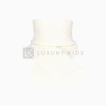 Sciarpa In Misto Lana In Tinta Unita Bambino BARBARAS WV90 - BARBARAS - LuxuryKids