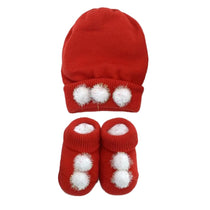 Sfera Regalo In Plexiglass Con Calzini Scarpetta E Cappellino Rossi Ivory 42465 - IVORY - LuxuryKids