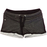 Short in Caldo Cotone Nero Bambina Fun&Fun FUNJSO3860 - FUN&FUN - LuxuryKids
