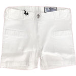 Short in Cotone Bambina Bianco Sarabanda E661 - SARABANDA - LuxuryKids