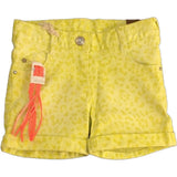 Short in Cotone con Stampa Bambina Giallo Sarabanda I577 - SARABANDA - LuxuryKids