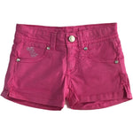 Short in Cotone Fucsia in Tinta Unita Bambina Fun&Fun FUNJSO1550 - FUN&FUN - LuxuryKids