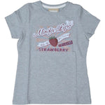 T-Shirt in Cotone Grigio con Stampa Bambina Fix Design FC2005 - FIX DESIGN - LuxuryKids