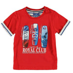 T-Shirt Neonato Rosso Sarabanda Q526 - SARABANDA - LuxuryKids