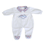 Tutina Intera Cotone Neonato Ninnaoh E16269TJ - NINNAOH - LuxuryKids