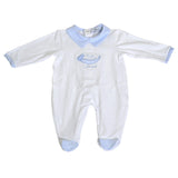 Tutina Intera Cotone Neonato Ninnaoh E16279TJ - NINNAOH - LuxuryKids