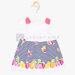 Vestito Estivo Cotone a Righe Neonata Mayoral 1887 - MAYORAL - LuxuryKids
