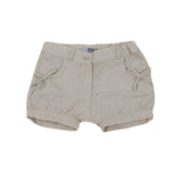Shorts In Lino Beige Neonata DR KIDS DK362 - DR.KID - LuxuryKids