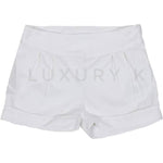 Short In Cotone Rasatello Elegante Per bambina Dr Kids DK340S - DR.KID - LuxuryKids