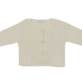 Cardigan In Filo Di Cotone Neonati A&J 118 - A&J - LuxuryKids