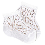 Calzini In Filo Di Cotone Corti Traforati Neonati CONDOR 501C - Condor - LuxuryKids