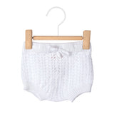 Culotte In Filo Di Cotone Traforato Neonati CONDOR 907469 - Condor - LuxuryKids