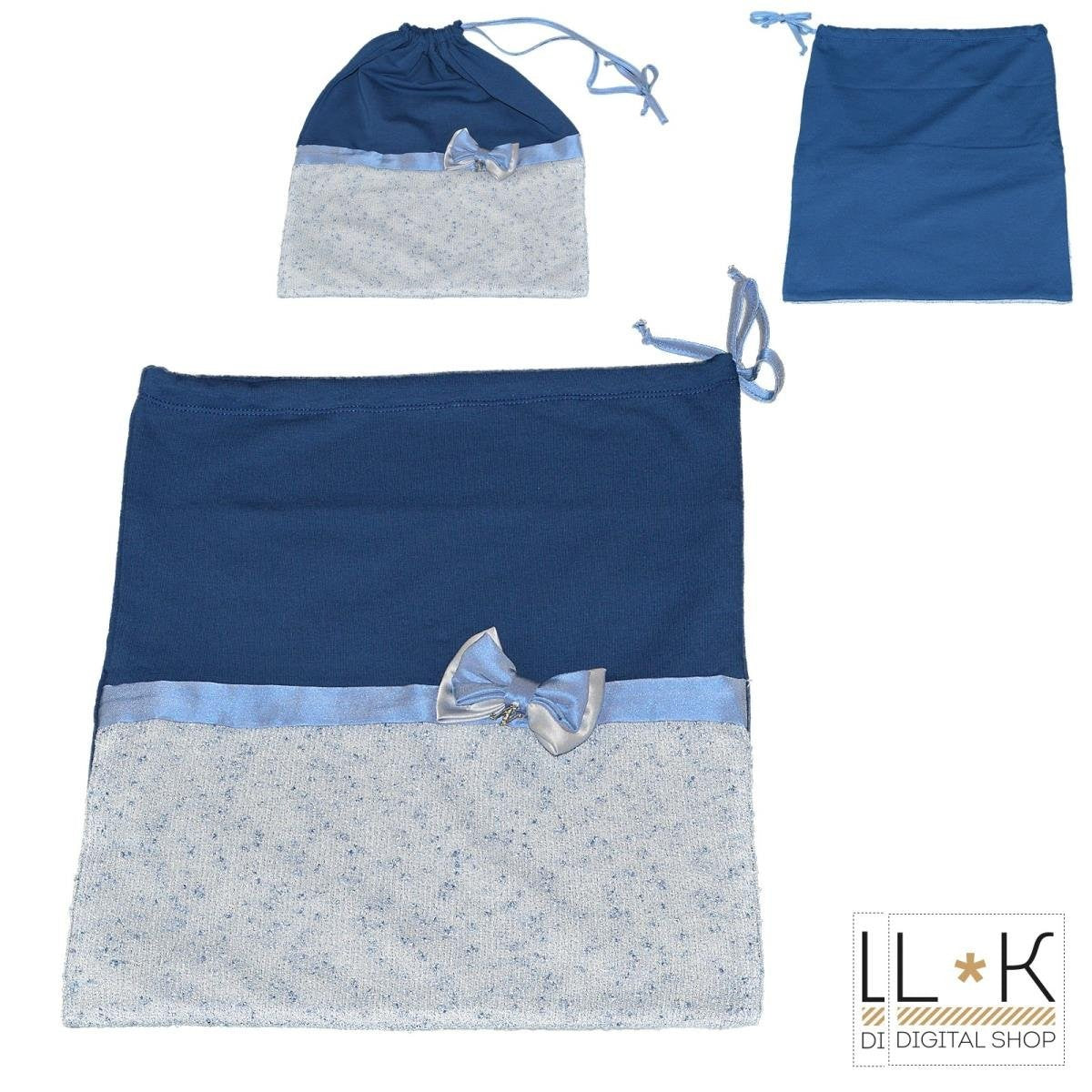 Sacca Portaoggetti In Caldo Cotone Neonata NINNAOH I16SAC12 - NINNAOH - LuxuryKids