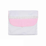 Busta Nascita In Cotone Bianca Con Applicazioni Neonata LA SARTORIA DEI PICCOLI LBU904 - LA SARTORIA DEI PICCOLI - LuxuryKids