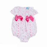Pagliaccetto In Cotone Fantasia Floreale Neonata SARDON AB24P - SARDON - LuxuryKids