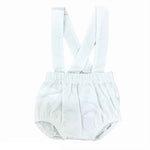 Culotte In Cotone Con Bretelle Neonati CALAMARO 16015 - CALAMARO - LuxuryKids