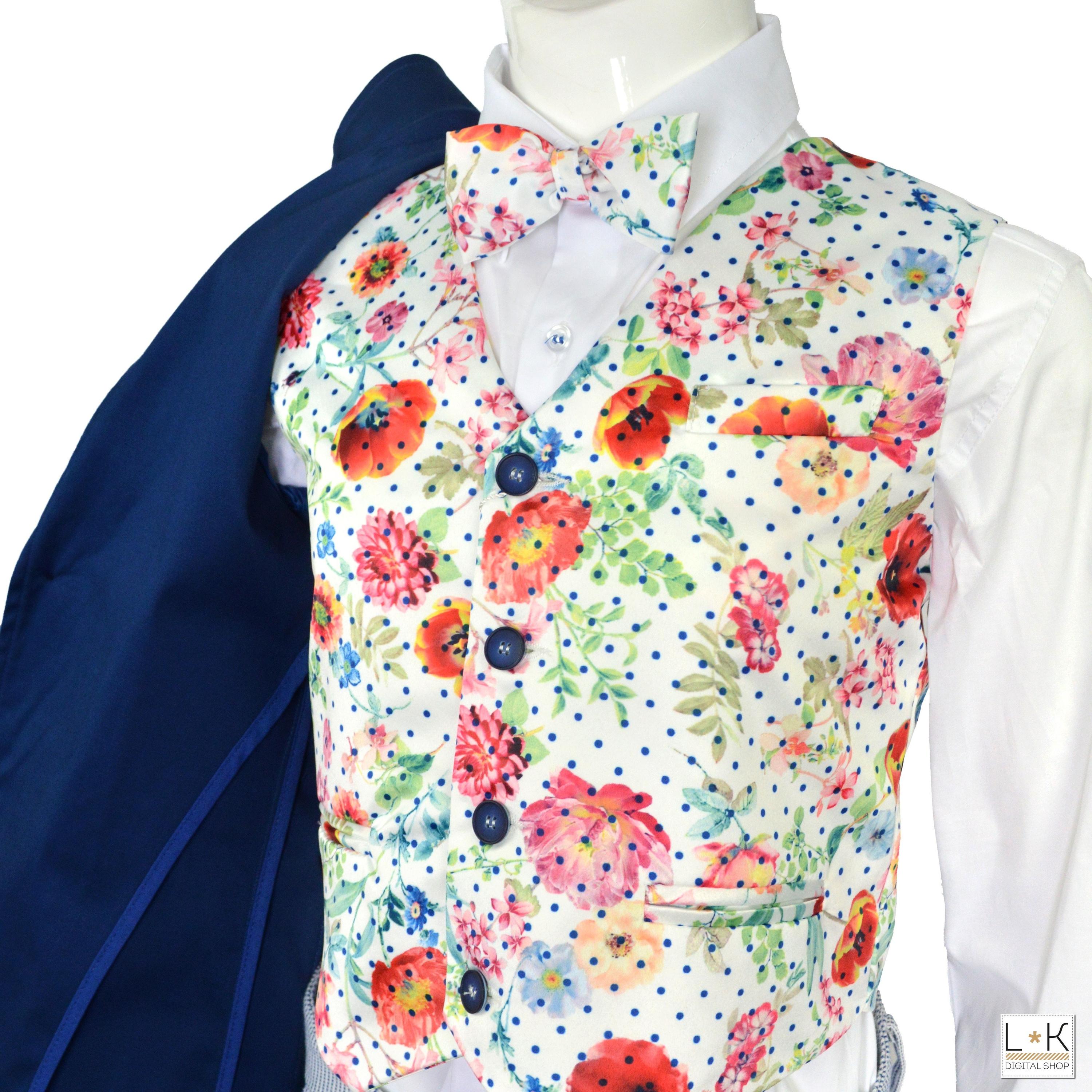 Completo 5 Pezzi Elegante Bambino Blu Bufi M10040A1 - BUFI - LuxuryKids