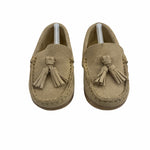 Scarpe Primi Passi Mocassino Camoscio Con Nappine Neonato PANYNO C1805 - PANYNO - LuxuryKids