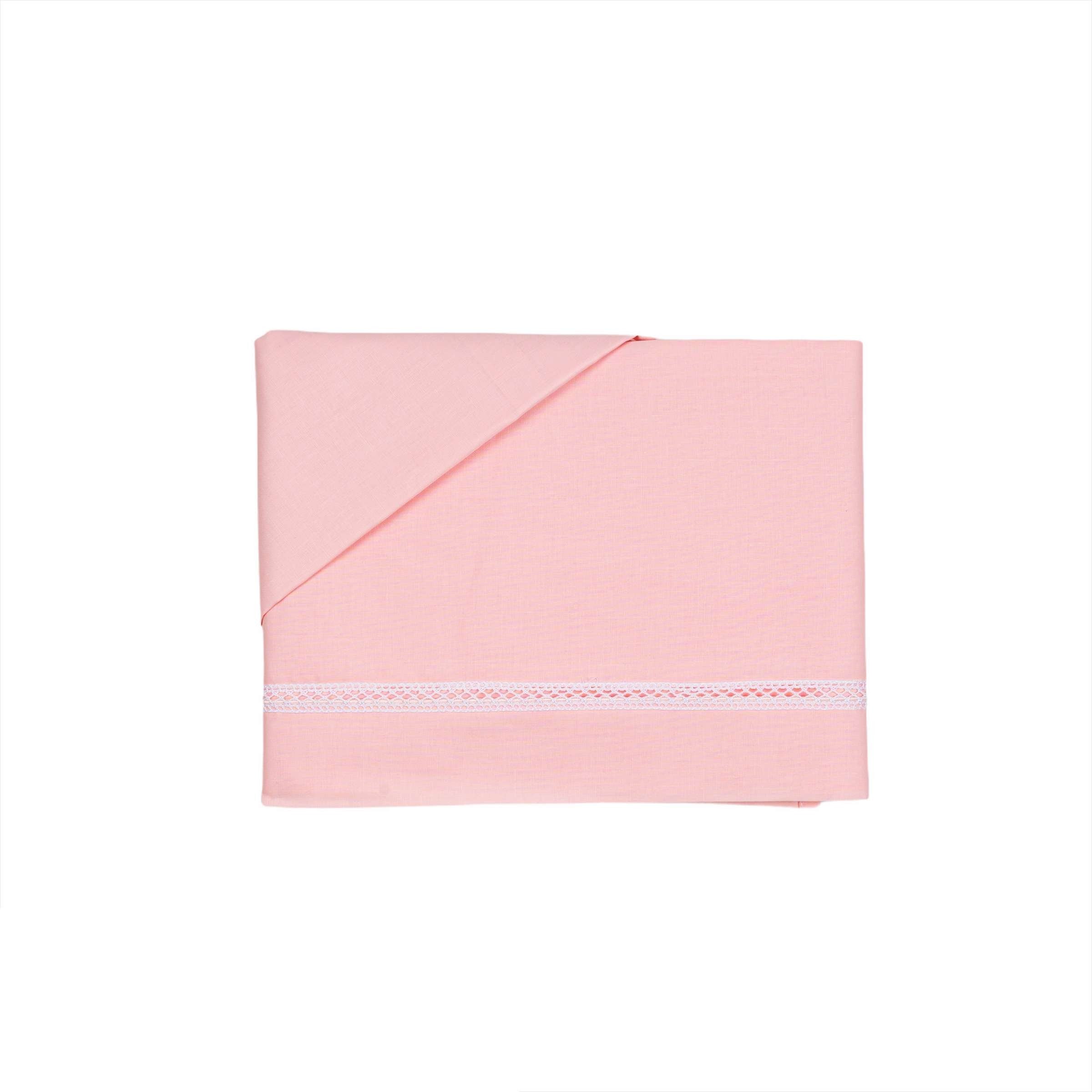 Lenzuolino Per Carrozzina In Cotone Tinta Unita Neonati LA SARTORIA DEI PICCOLI LL950 - LA SARTORIA DEI PICCOLI - LuxuryKids