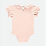 Body Caldo Cotone Elegante Con Colletto In Raso e Pizzo Rosa Neonata ANGEL'S FACE OLIVIA - Angel's Face - LuxuryKids