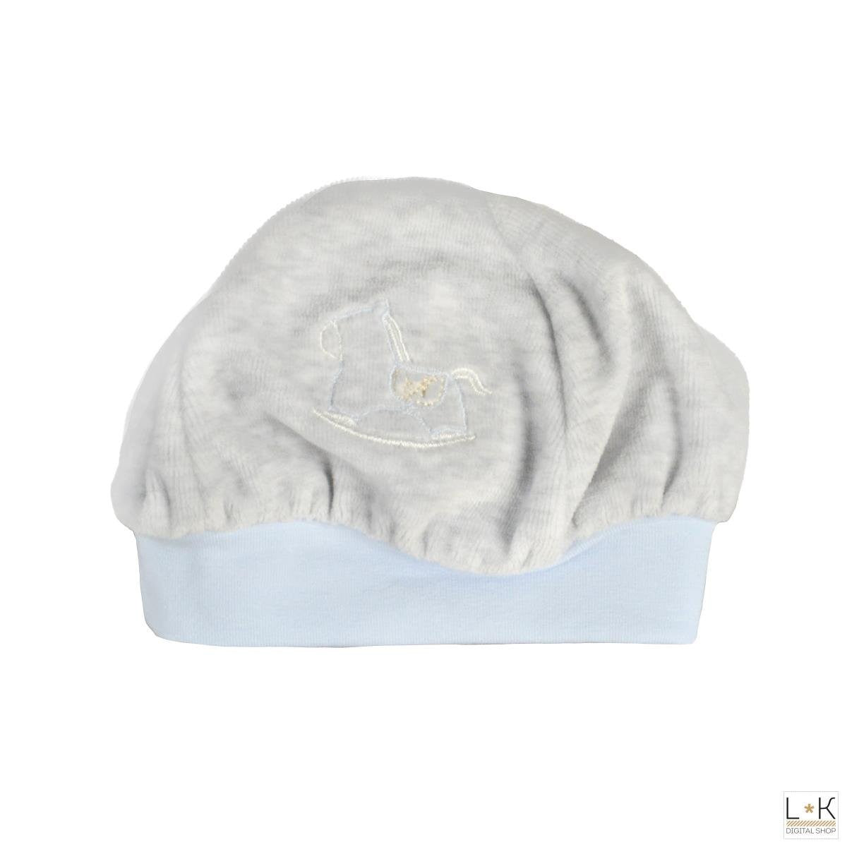 Cappello In Ciniglia Neonato NINNAOH I16219C - NINNAOH - LuxuryKids
