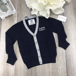 Cardigan blu Bambino Fred Mello 11438 - FRED MELLO - LuxuryKids