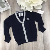 Cardigan blu Bambino Fred Mello 11438 - FRED MELLO - LuxuryKids