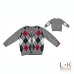 CARDIGAN MISTO LANA NEONATO SARABANDA R106-00 - SARABANDA - LuxuryKids