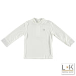 DOLCEVITA LUPETTO COTONE ELASTICIZZATO BAMBINA SARABANDA T201-01 - SARABANDA - LuxuryKids