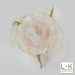 Fermaglio per capelli Elegante Con Fiore e pizzo MimilÃƒÂ¹ 284T - MIMILU' - LuxuryKids
